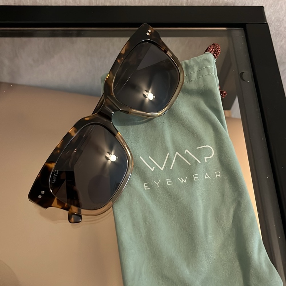 Wmp // Sarah Rectangular Sunglasses - image 6